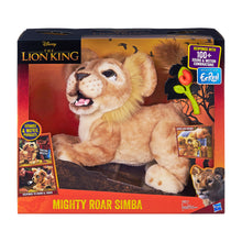 Load image into Gallery viewer, Disney The Lion King Mighty Roar Simba Interactive Plush Toy