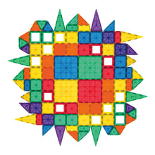 Load image into Gallery viewer, Best Choice Products 250-Piece Kids STEM 3D Magnetic Building Block Tile Toy Play Set w/ 4 Figures Railroad Accessories