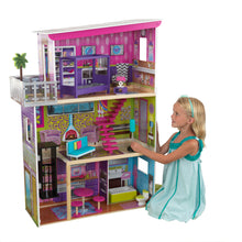 Load image into Gallery viewer, KidKraft Super Model Dollhouse with 11 accessories included