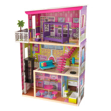 Load image into Gallery viewer, KidKraft Super Model Dollhouse with 11 accessories included
