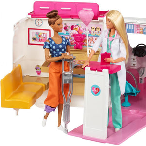 Barbie Care Clinic 2-in-1 Fun Playset for Ages 3Y+