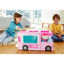 Load image into Gallery viewer, Barbie 3-In-1 Dreamcamper Vehicle With Pool Truck Boat And 50 Accessories
